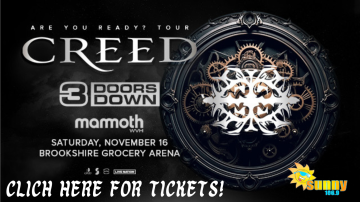 Creed & 3 Doors Down  LIVE!