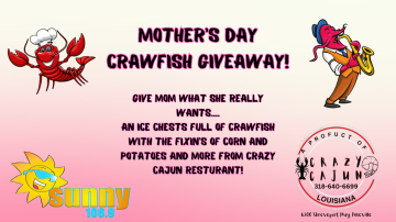 Mother's Day Crawfish Giveaway!